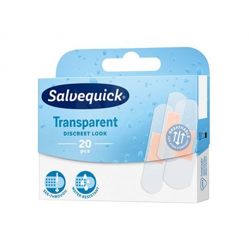 Vásároljon Salvequick sebtapasz transparent 20db terméket - 685 Ft-ért