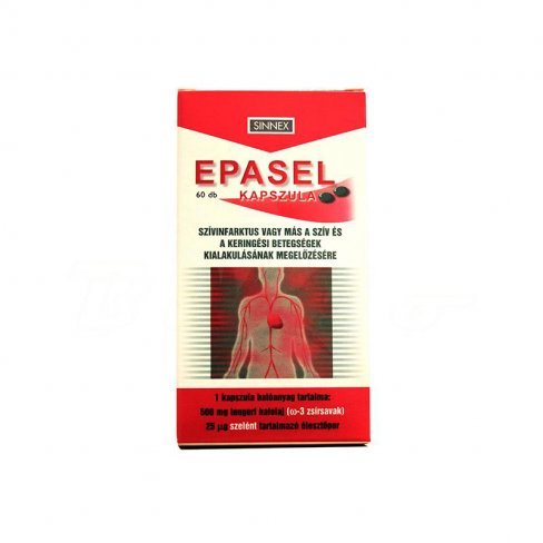 Vásároljon Sinnex epasel kapszula 60db terméket - 4.793 Ft-ért