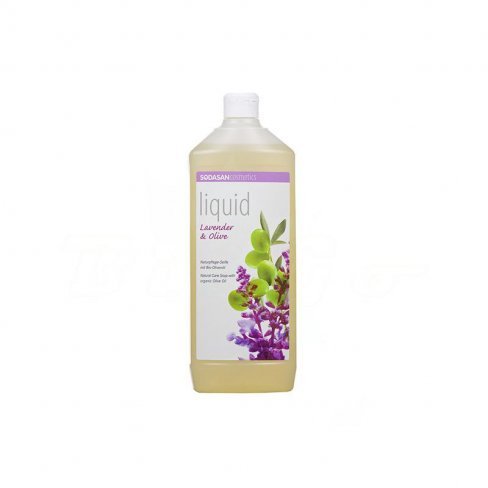 Vásároljon Sodasan bio folyékony szappan levendula-olíva 1000ml terméket - 2.979 Ft-ért