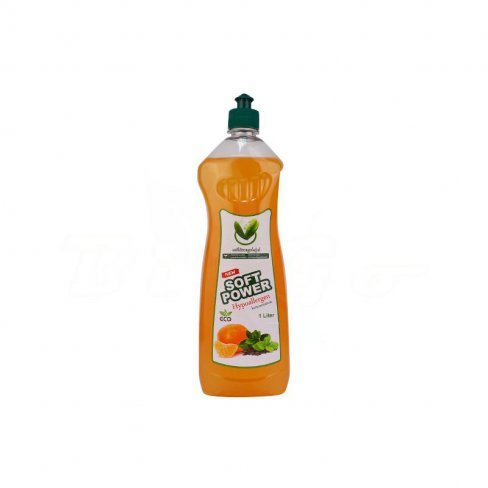 Vásároljon Soft power eco hypoallergén mosogatószer tea-mandarin illattal 1000ml terméket - 1.158 Ft-ért