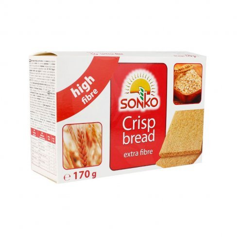 Vásároljon Sonko ropogós kenyér extra rostokkal 170g terméket - 480 Ft-ért