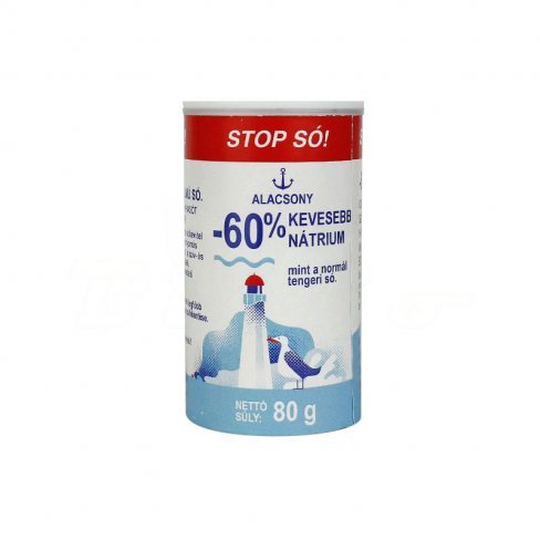 Vásároljon Stop só nátrium csökkentett 80g terméket - 864 Ft-ért