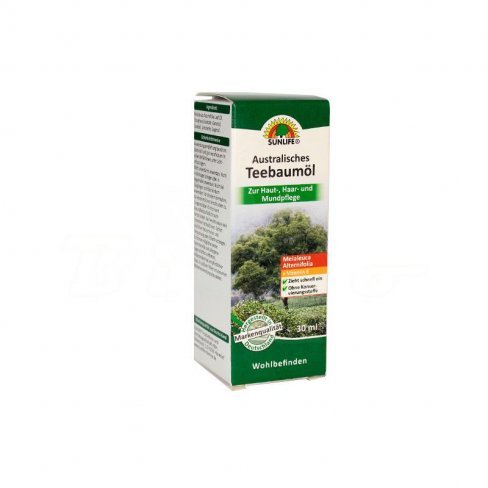 Vásároljon Sunlife ausztrál teafaolaj 30ml terméket - 2.354 Ft-ért