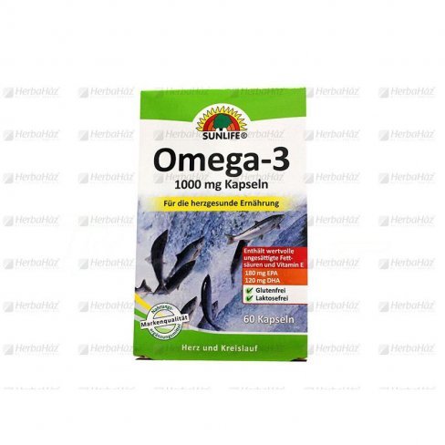 Vásároljon Sunlife omega 3 kapszula 60db terméket - 3.020 Ft-ért