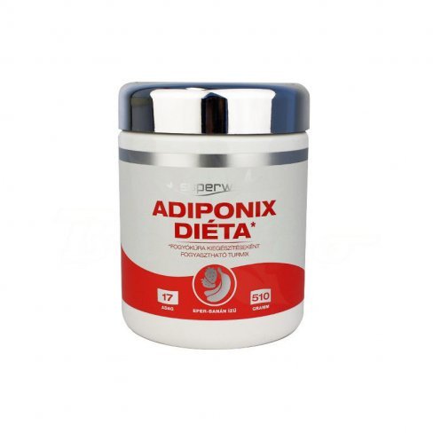 Vásároljon Superwell adiponix diéta eper-banán ízű 510g terméket - 6.314 Ft-ért