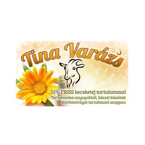 Vásároljon Tina varázs kecsketej szappan körömvirággal 100g terméket - 980 Ft-ért