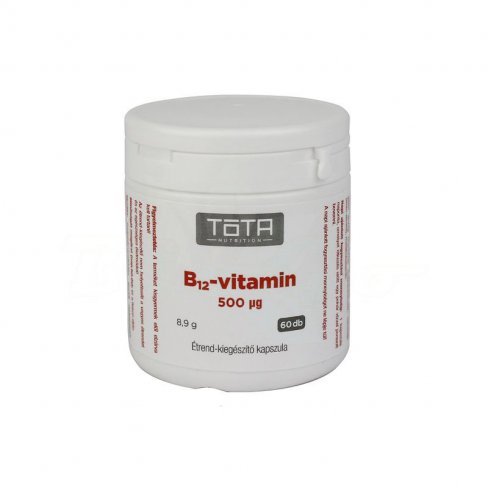 Vásároljon Tóta b12-vitamin 500 mcg kapszula 60db terméket - 3.244 Ft-ért