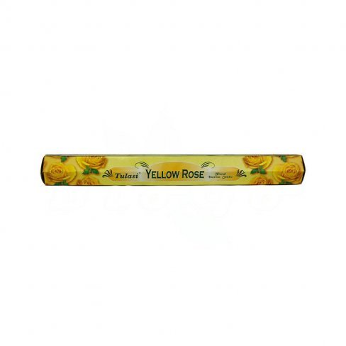 Vásároljon Tulasi füstölő hatszög sárga rózsa 20db terméket - 218 Ft-ért