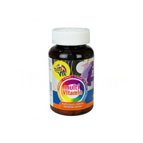 Vásároljon Tuttivit multivitamin narancsízű tabletta  felnőtteknek 60db terméket - 1.112 Ft-ért