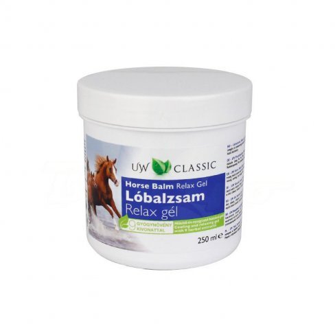 Vásároljon Uw classic lóbalzsam relax gél + 9 gyógynövény kivonattal 250ml terméket - 743 Ft-ért