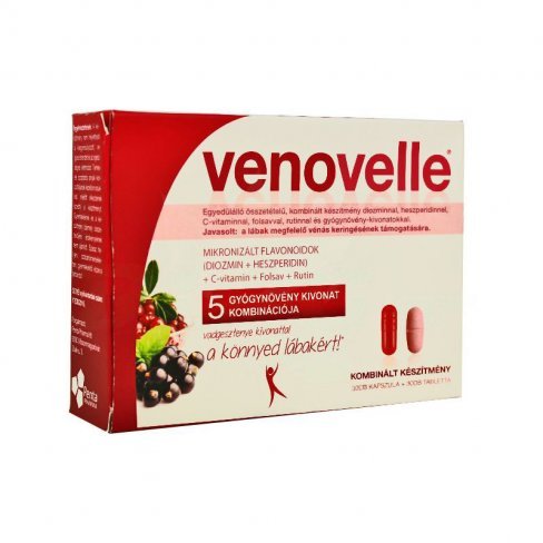 Vásároljon Venovelle kapszula+tabletta 60db terméket - 6.092 Ft-ért