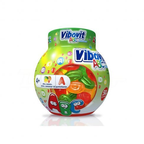 Vásároljon Vibovit abc gyerek gumivitamin 50db terméket - 4.074 Ft-ért