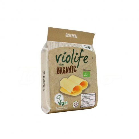 Vásároljon Violife bio szeletelt natúr 200g terméket - 1.195 Ft-ért