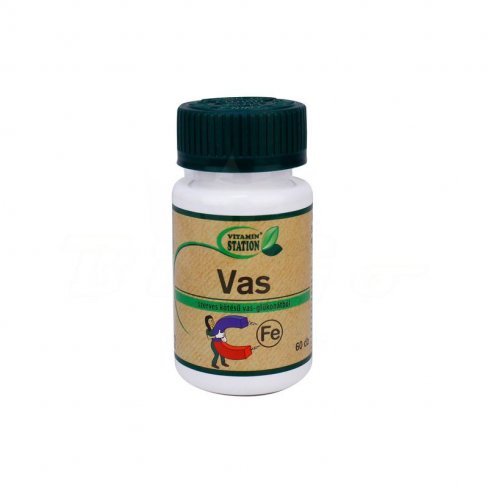 Vásároljon Vitamin station vas tabletta 60db terméket - 2.110 Ft-ért