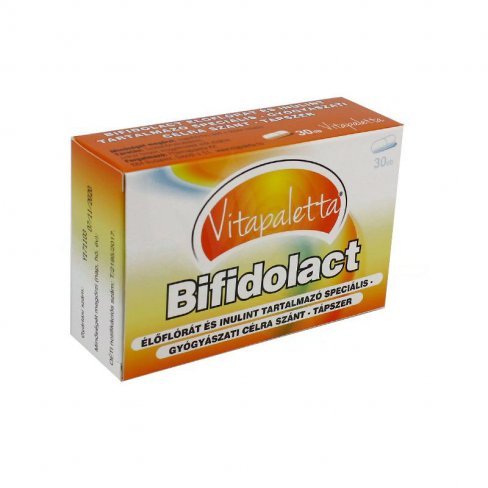 Vásároljon Vitapaletta bifidolact kapsz gyógyászati célra szánt-tápszer 30db terméket - 2.951 Ft-ért