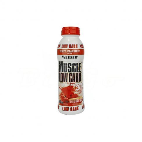 Vásároljon Weider muscle low carb drink fehérje ital - eper 500ml terméket - 1.215 Ft-ért