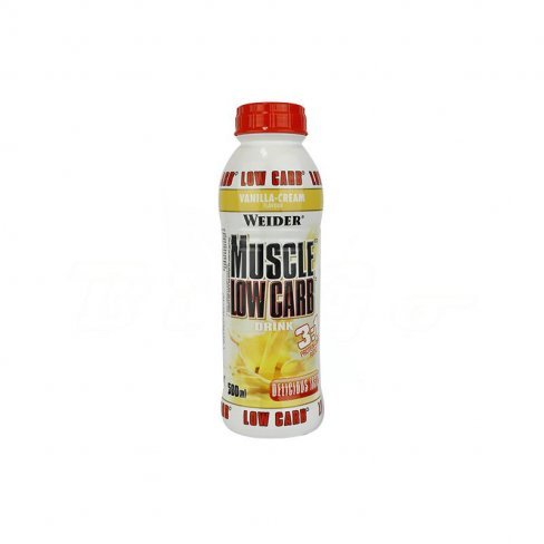 Vásároljon Weider muscle low carb drink fehérje ital -vanília 500ml terméket - 1.101 Ft-ért