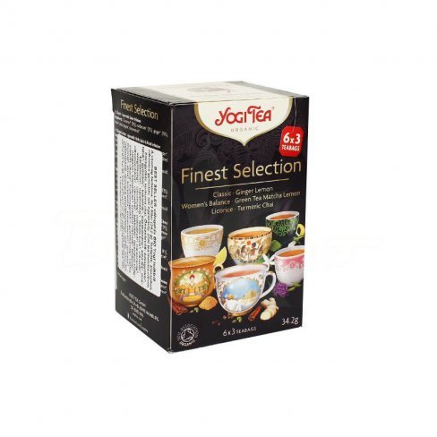Vásároljon Yogi bio tea best seller válogatás 18x1,9g 34g terméket - 1.441 Ft-ért