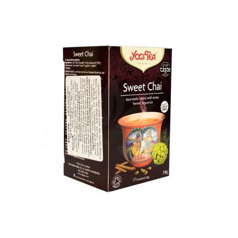 Vásároljon Yogi bio tea édes chai 17x2g 34g terméket - 1.286 Ft-ért