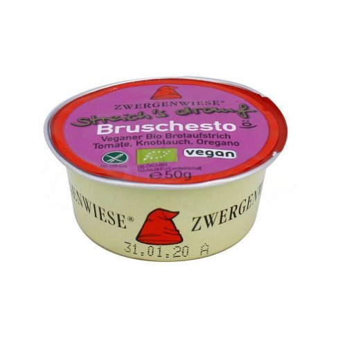 Vásároljon Zwergenwiese bio szendvicskrém bruschesto egy adagos 50g terméket - 596 Ft-ért