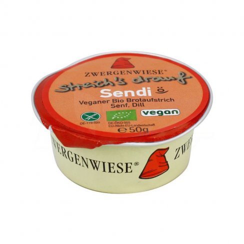Vásároljon Zwergenwiese bio szendvicskrém sendi egy adagos 50g terméket - 596 Ft-ért