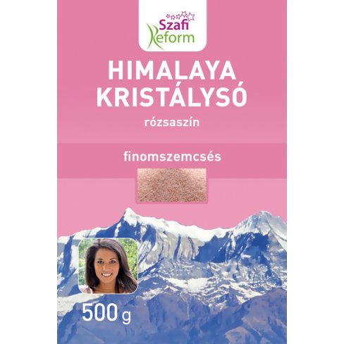 Vásároljon Szafi reform termékcsalád himalaya kristálysó, rózsaszín, finomszemcsés 500g terméket - 294 Ft-ért