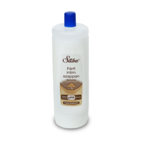 Vásároljon Sába férfi intim szappan illatmentes 1000ml terméket - 1.767 Ft-ért
