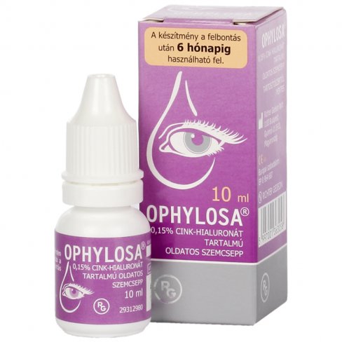 Ophylosa szemcsepp oldat 0.15% 10ml