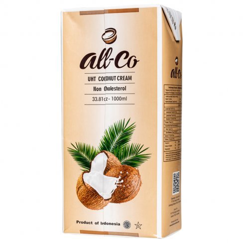 Vásároljon All-Co Kókusztejszín - 1000 ml terméket - 1.597 Ft-ért