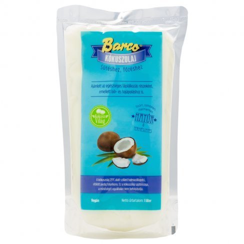 Vásároljon Barco kókuszolaj / kókuszzsír sütéshez-főzéshez 1000ml terméket - 1.177 Ft-ért