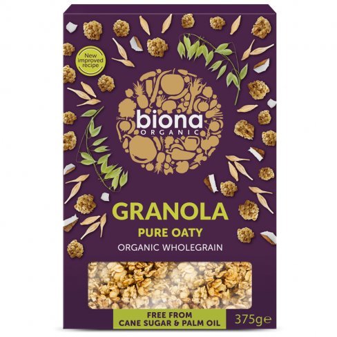 Vásároljon Biona bio zabmüzli cukor és búzamentes 375 g terméket - 2.375 Ft-ért