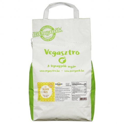 Vásároljon Biorganik bio jázminrizs fehér 5000g vegasztro terméket - 10.051 Ft-ért