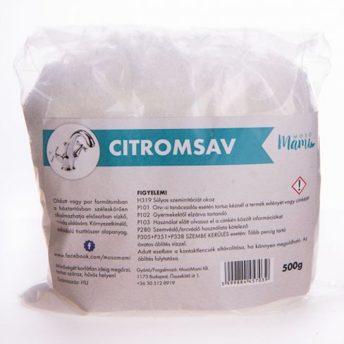 Vásároljon Citromsav 500g terméket - 627 Ft-ért