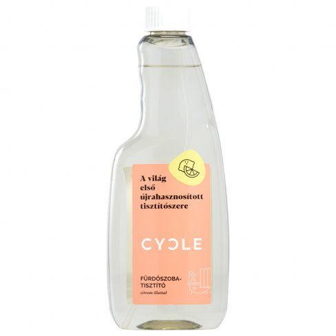 Vásároljon CYCLE újrahasznosított Fürdőszobai-tisztító alukupakos 500ml terméket - 991 Ft-ért