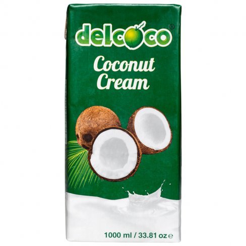 Vásároljon Delcoco Kókusztejszín 24%  - 1000 ml terméket - 2.004 Ft-ért