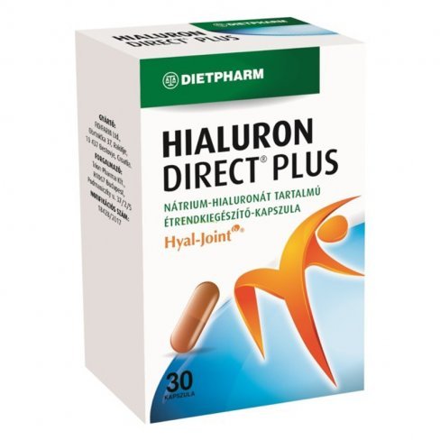 Vásároljon Dietpharm hialuron direct plus kapszula 30db terméket - 6.721 Ft-ért