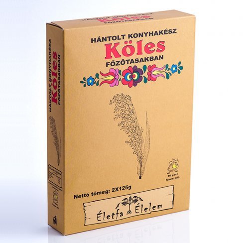 Vásároljon Életfa élelem hántolt konyhakész köles főzőtasakban 2x125g terméket - 265 Ft-ért