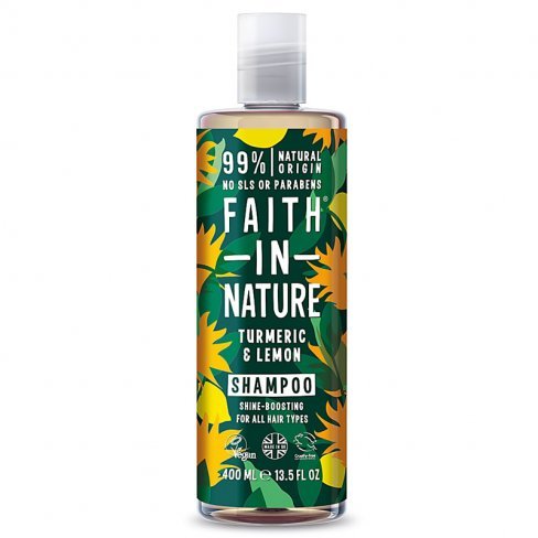 Vásároljon Faith in nature sampon kurkuma-citrom 400 ml terméket - 2.043 Ft-ért