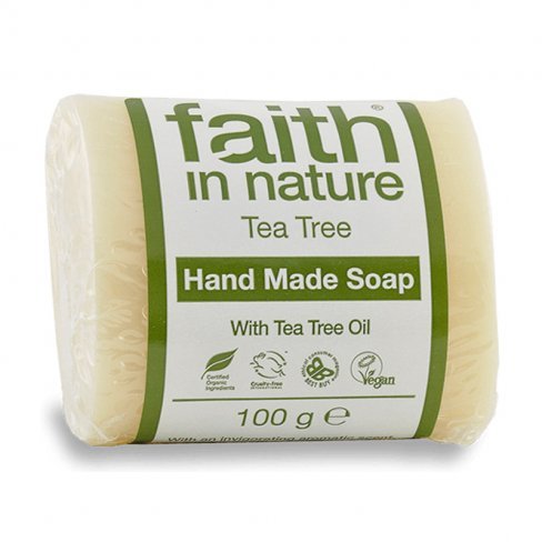 Vásároljon Faith in nature szappan teafa 100 g terméket - 925 Ft-ért