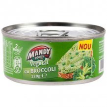 Mandy brokolis növényi pástétom 120g