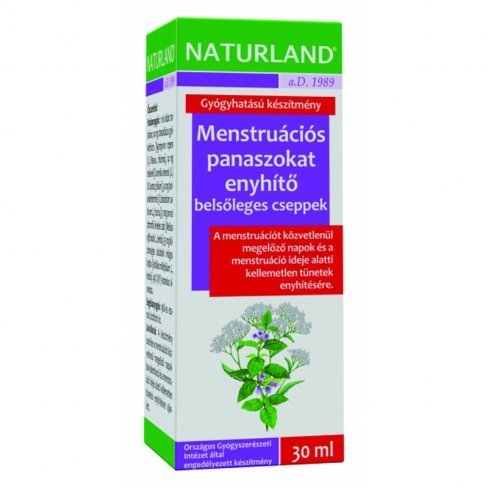 Vásároljon Naturland menstruációs panaszokat enyhítő csepp 30ml terméket - 1.924 Ft-ért