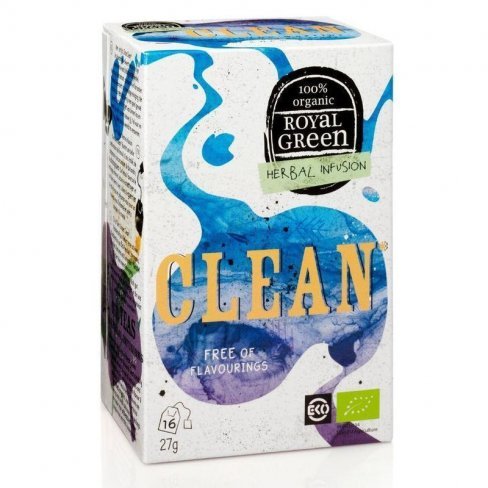 Vásároljon Royal green bio tea detox clean 16 filter terméket - 1.436 Ft-ért