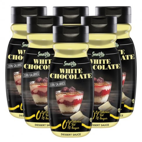 Vásároljon Servivita fehér csokoládé öntet 320 ml terméket - 1.531 Ft-ért