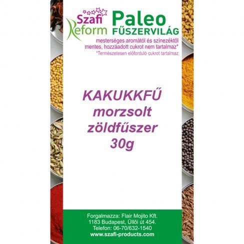 Vásároljon Szafi reform termékcsalád paleo kakukkfű morzsolt zöldfűszer 30g terméket - 304 Ft-ért