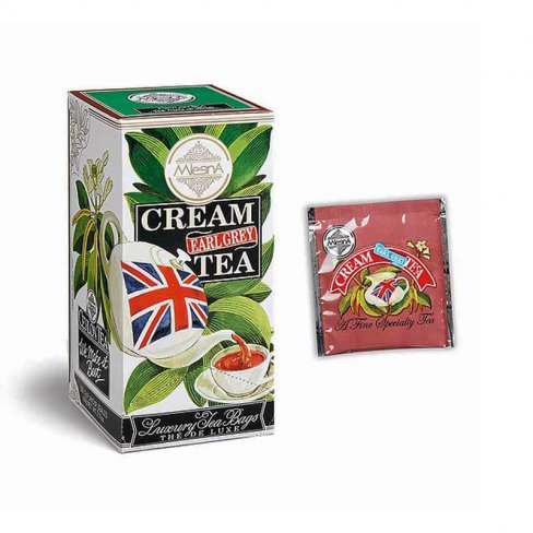 Mlesna fekete tea earl grey krém íz aromazáró fóliás 30x2g 60g