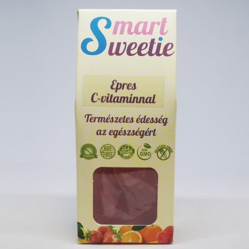 Vásároljon Smartsweetie epres cukorka cukormentes 40g terméket - 775 Ft-ért