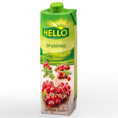 Vásároljon Hello vörösáfonya rostos gyümölcsital 1000ml terméket - 411 Ft-ért