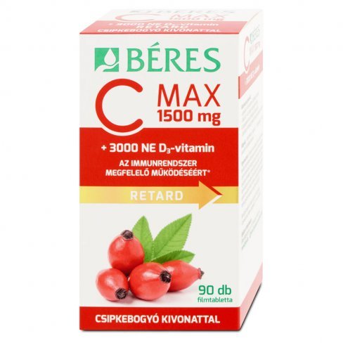 Vásároljon Béres c-vitamin 1500 mg tabletta 90 db 90 db terméket - 5.361 Ft-ért