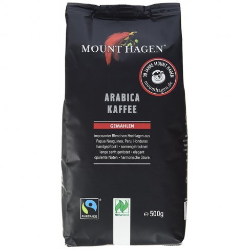 Vásároljon Mount hagen bio pörkölt kávé 500g terméket - 3.431 Ft-ért