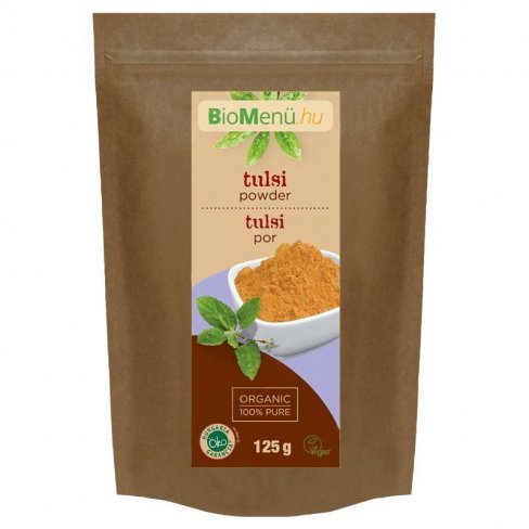 Vásároljon Bio menü bio tulsi por 125g terméket - 2.086 Ft-ért